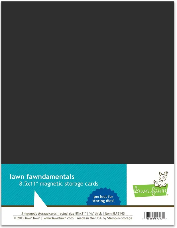 Lawn Fawn - Magnetic Storage Cards - 8.5" x 11"