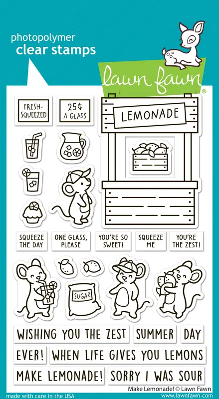 Lawn Fawn - Make Lemonade!