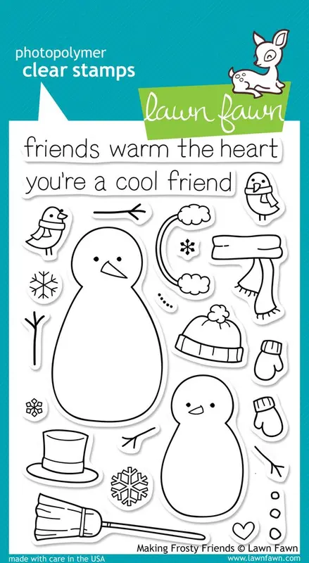 Lawn Fawn - Making Frosty Friends