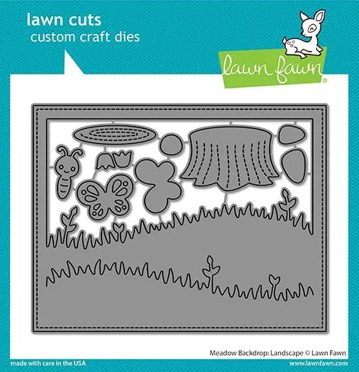 Lawn Fawn - Meadow Backdrop