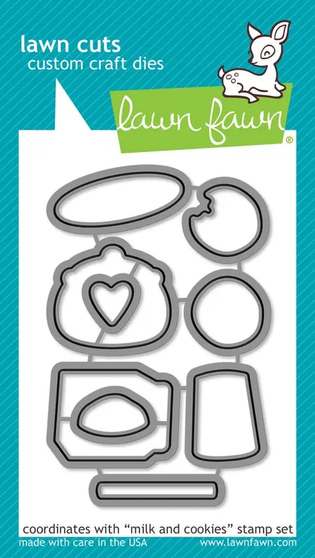 Lawn Fawn - Milk and Cookies Lawn-Cuts