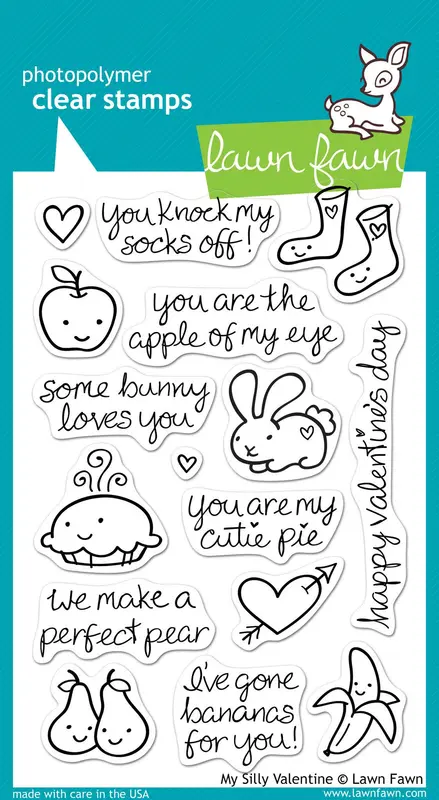 Lawn Fawn - My Silly Valentine