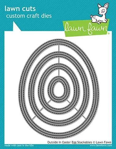 Lawn Fawn - Outside In Easter Egg Stackables