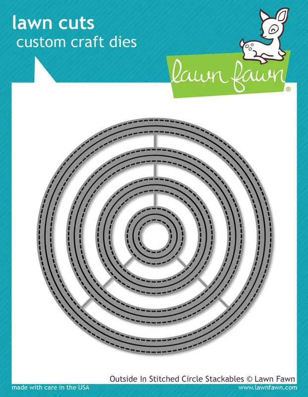 Lawn Fawn - Outside In Stitched Circle Stackables