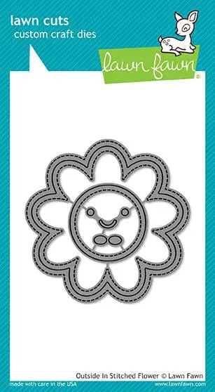 Lawn Fawn - Outside In Stitched Flower