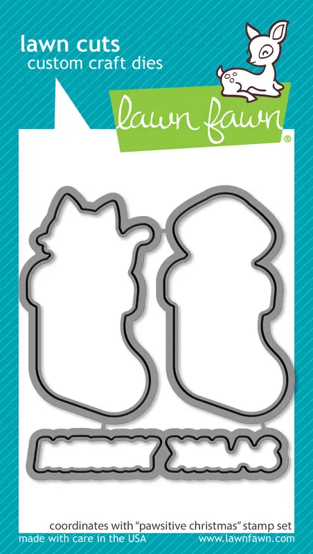 Lawn Fawn - Pawsitive Christmas Lawn Cuts