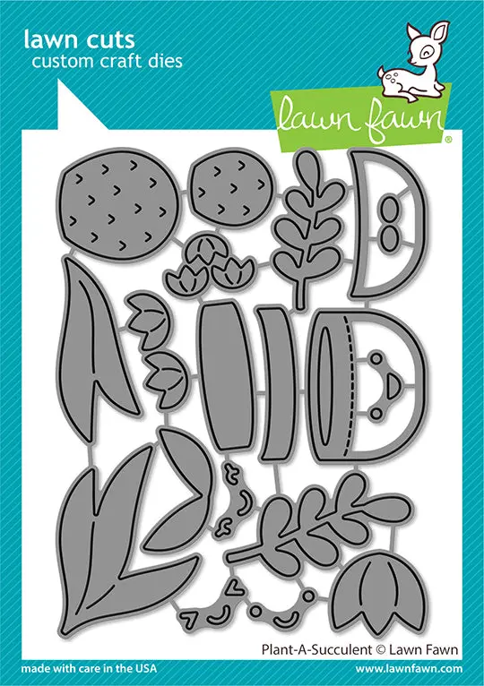 Lawn Fawn - Plant-A-Succulent