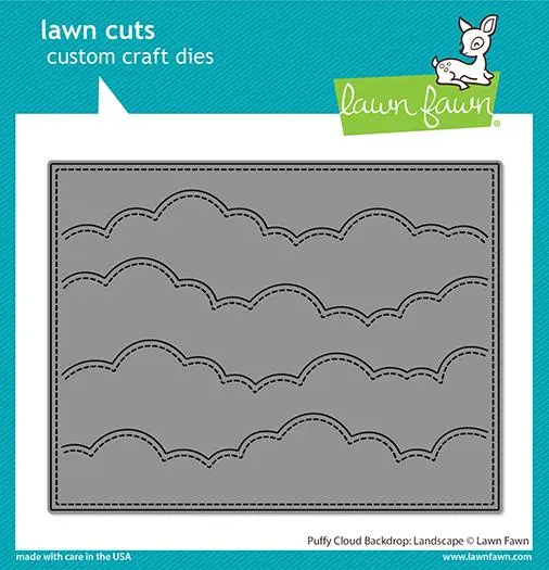 Lawn Fawn - Puffy Cloud Backdrop