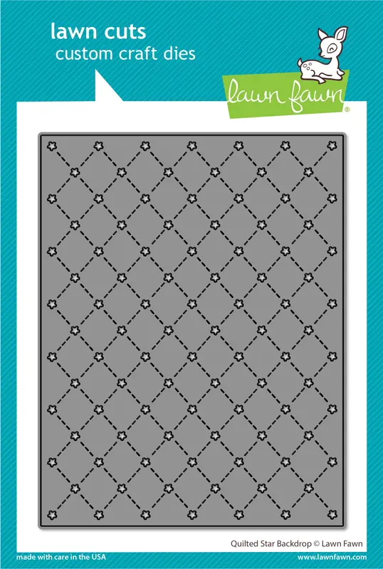 Lawn Fawn - Quilted Star Backdrop