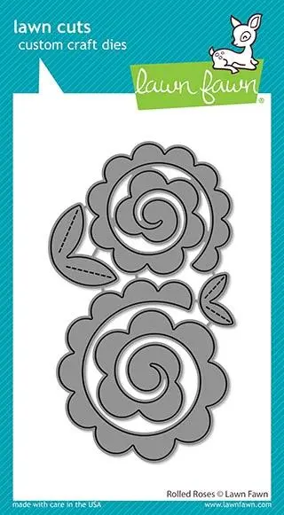 Lawn Fawn - Rolled Roses