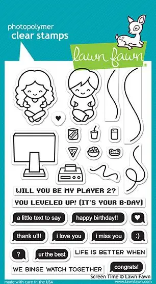 Lawn Fawn - Screen Time