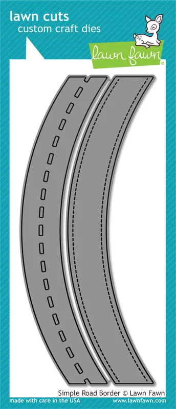 Lawn Fawn - Simple Road Border