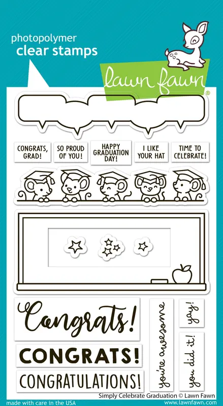 Lawn Fawn - Simply Celebrate Graduation