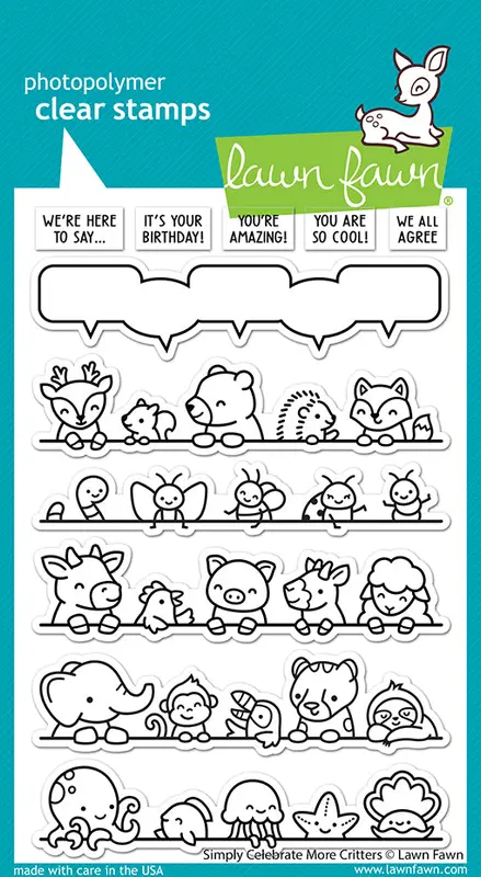 Lawn Fawn - Simply Celebrate More Critters