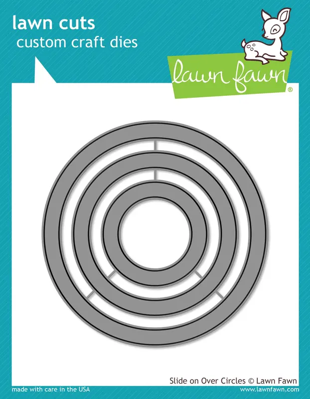 Lawn Fawn - Slide On Over Circles
