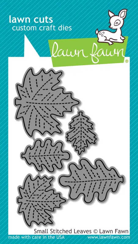 Lawn Fawn - Small Stitched Leaves