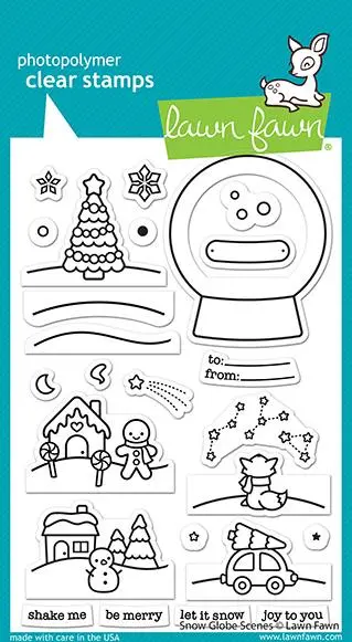 Lawn Fawn - Snow Globe Scenes
