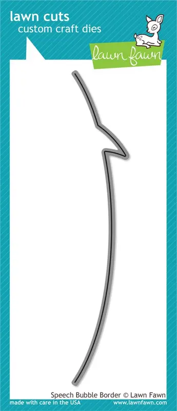 Lawn Fawn - Speech Bubble Border
