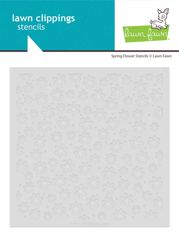 Lawn Fawn - Spring Flowers Stencils (3pcs)