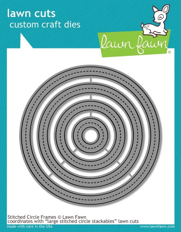 Lawn Fawn - Stitched Circle Frames