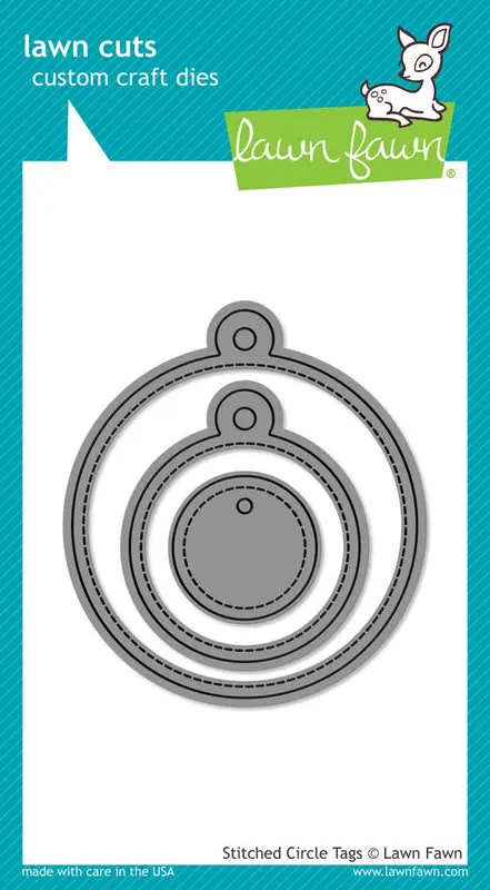 Lawn Fawn - Stitched Circle Tags