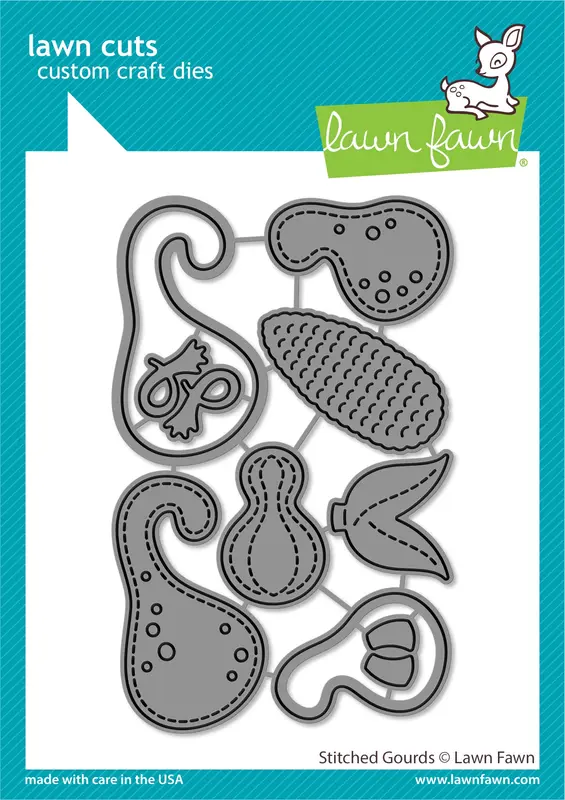 Lawn Fawn - Stitched Gourds