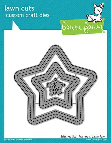 Lawn Fawn - Stitched Star Frames