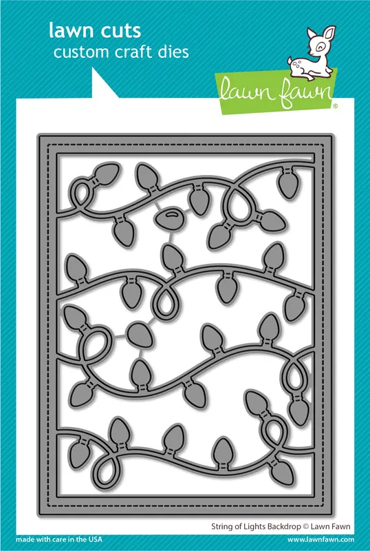Lawn Fawn - String Of Lights Backdrop