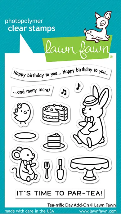 Lawn Fawn - Tea-Rrific Day Add-On