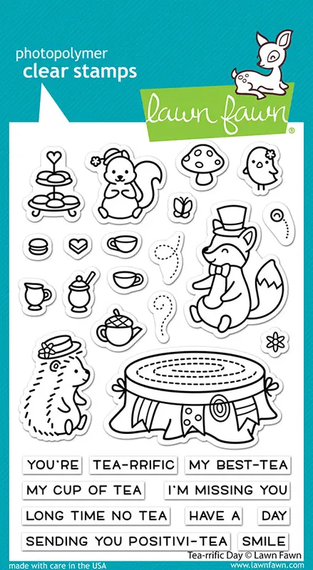 Lawn Fawn - Tea-Rrific Day