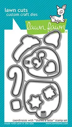 Lawn Fawn - Thanks a Latte Lawn-Cuts