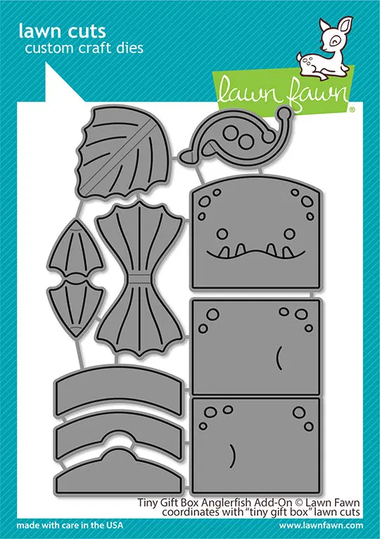 Lawn Fawn - Tiny Gift Box Anglerfish Add-On