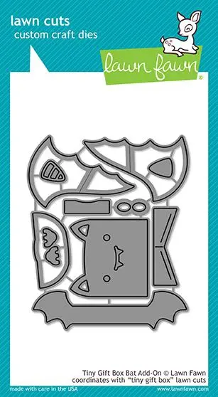 Lawn Fawn - Tiny Gift Box Bat Add-On
