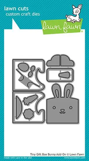 Lawn Fawn - Tiny Gift Box Bunny Add-On