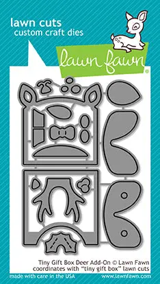 Lawn Fawn - Tiny Gift Box Deer Add-On