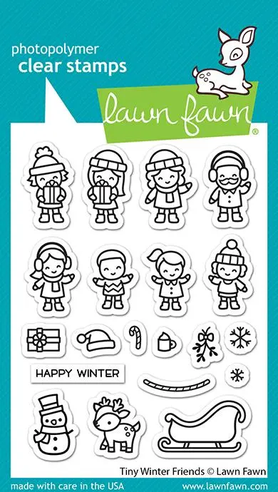 Lawn Fawn - Tiny Winter Friends