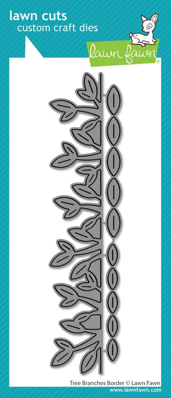 Lawn Fawn - Tree Branches Border
