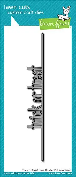 Lawn Fawn - Trick Or Treat Line Border