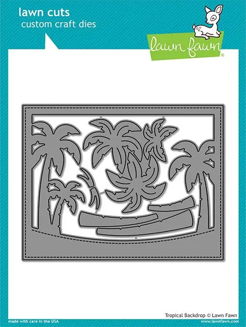 Lawn Fawn - Tropical Backdrop