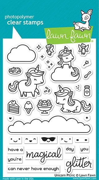Lawn Fawn - Unicorn Picnic