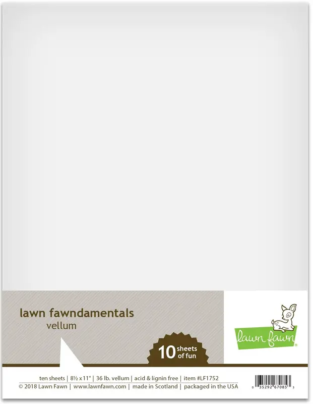 Lawn Fawn - Vellum