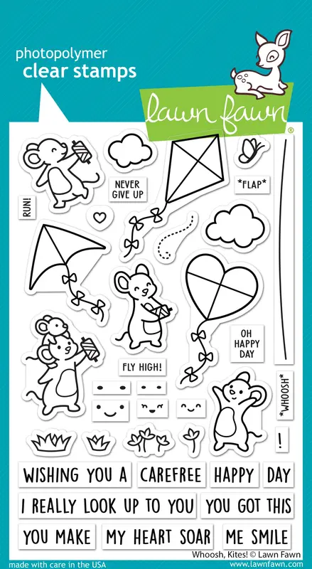 Lawn Fawn - Whoosh, Kites!