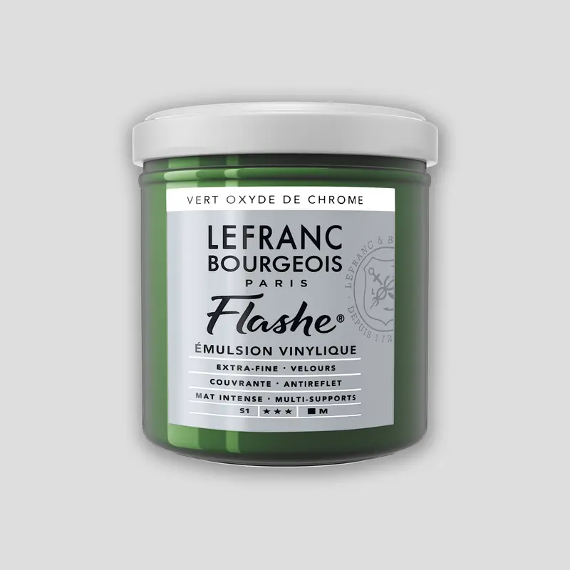 Lefranc Bourgeois Flashe Acrylverf 125ml Chromium Oxide Green 1