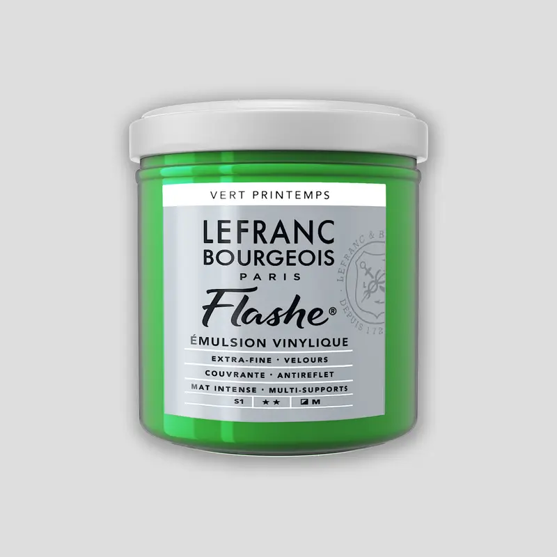 Lefranc Bourgeois Flashe Acrylverf 125ml Spring Green 1
