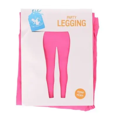 Legging neon roze - one size