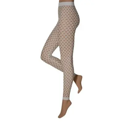 Legging net wit - S/M