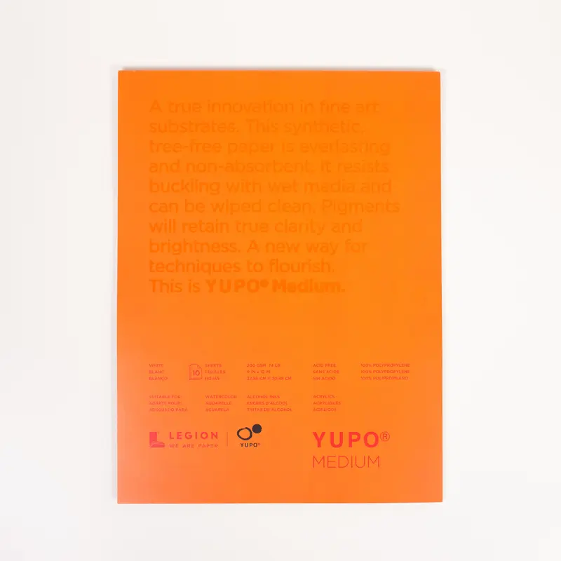 Legion Yupo Medium 22x30 200gsm