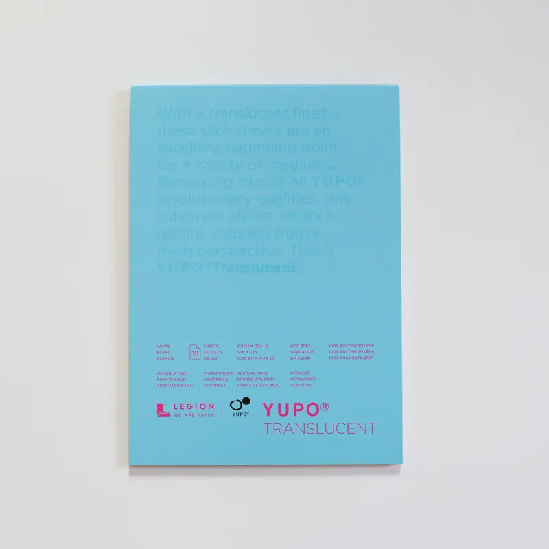 Legion Yupo Translucent 12,7x17,8cm
