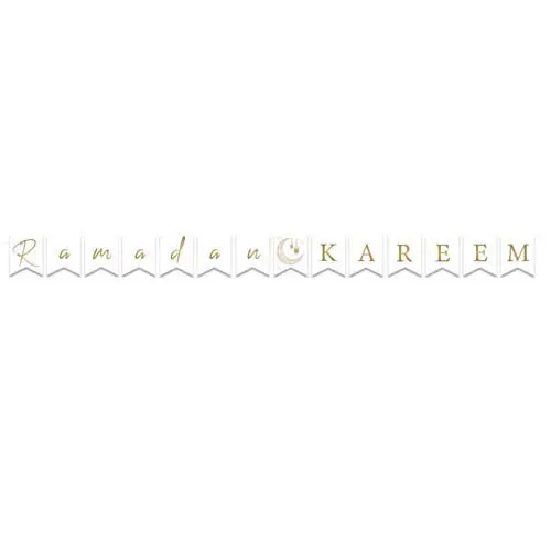 Letterbanner Ramadan Kareem