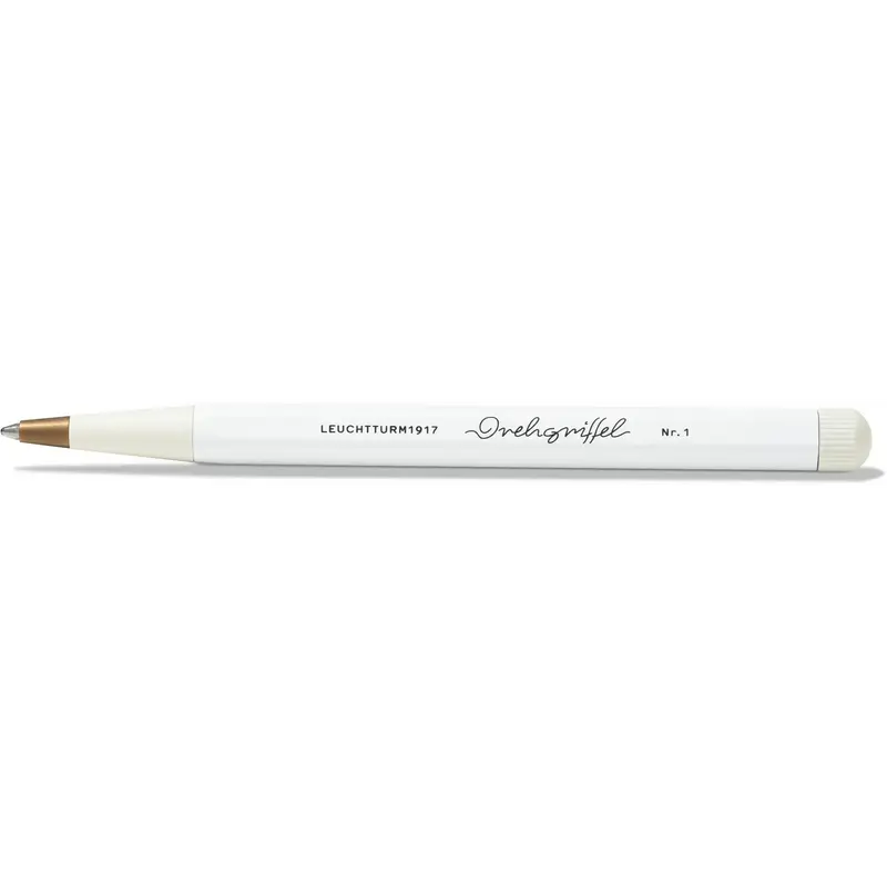 Leuchtturm Drehgriffel White ballpoint pen